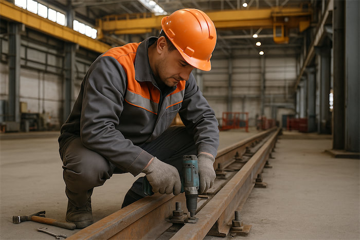 Ремонт подкрановых путей в Санкт-Петербурге